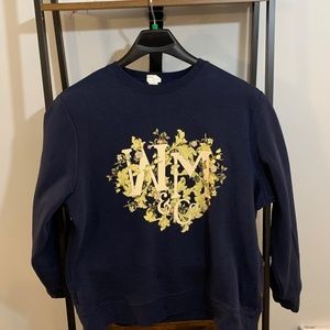 H&M graphic print pullover sweatshirt